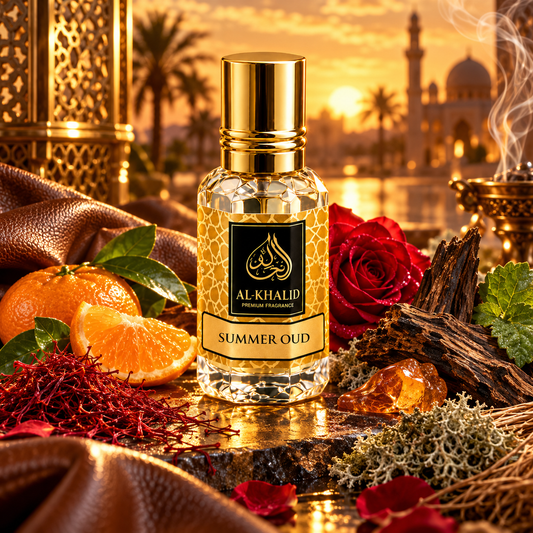 Ahmed Al Maghribi Summer Oud Inspired Attar | Long-Lasting Perfume Oil