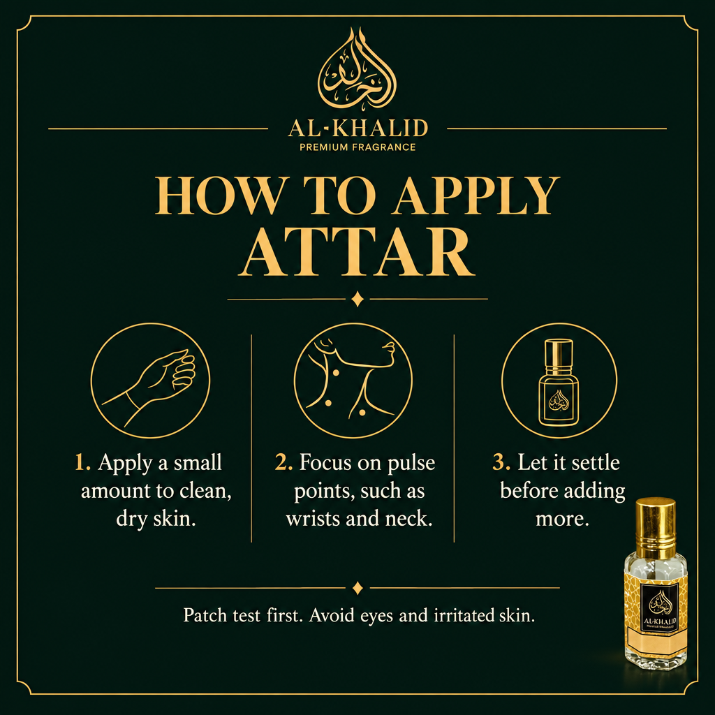 How to apply attar guide