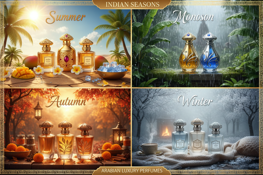 Best Ajmal Perfumes for Indian Climate: Summer, Monsoon & Winter Fragrances - AL-KHALID PERFUMES