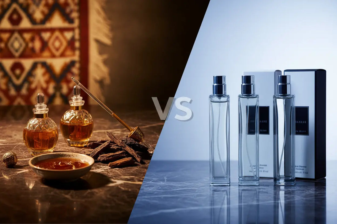 Arabic Perfumes vs Western Perfumes: Complete Comparison Guide (2025) - AL-KHALID PERFUMES