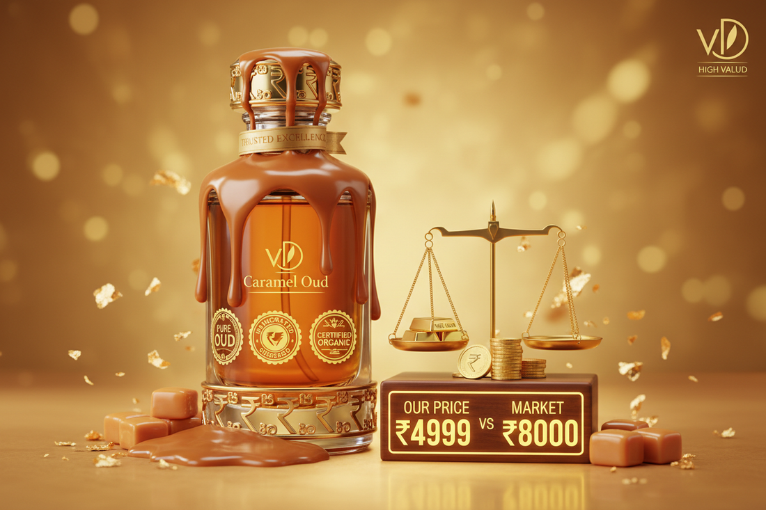Best Caramel Oud Attar in India 2026: Sweet Gourmand Buying Guide - AL-KHALID PERFUMES