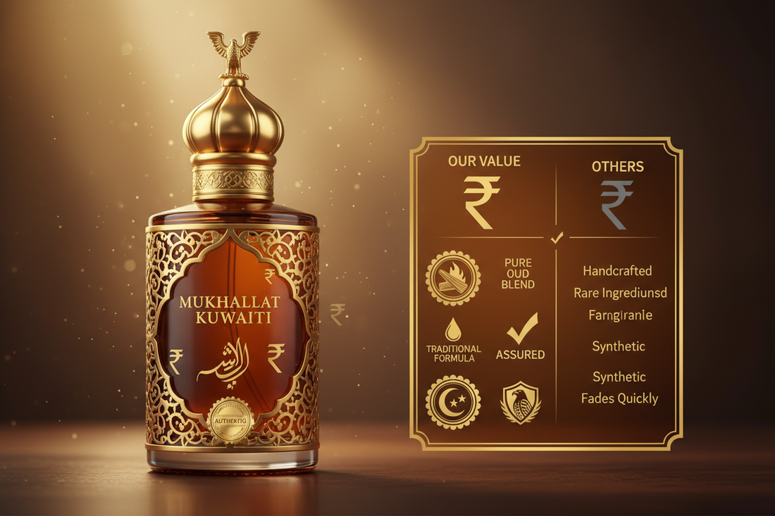 Best Mukhallat Kuwaiti Attar in India 2026: Traditional Blend Guide - AL-KHALID PERFUMES