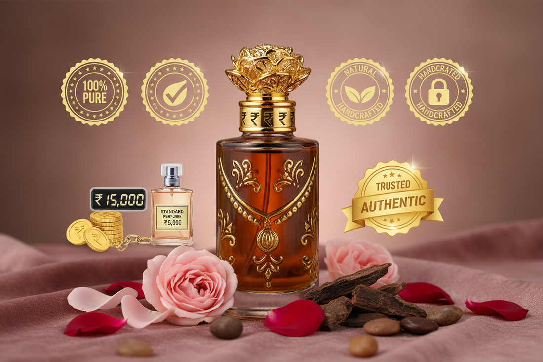 Best Rose Oud Attar in India 2026: Floral Oud Buying Guide - AL-KHALID PERFUMES