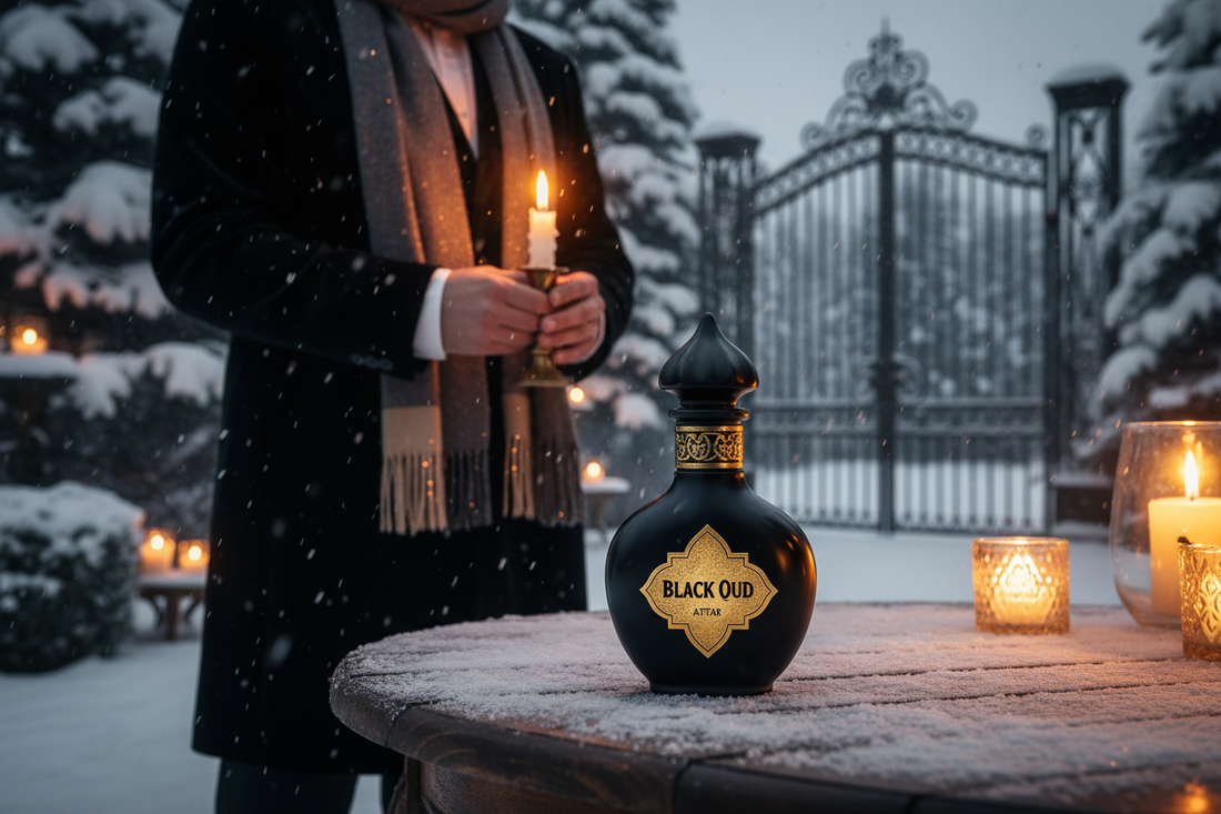 Black Oud for Winter & Evening Wear 2026: Perfect Dark Oud Attar - AL-KHALID PERFUMES