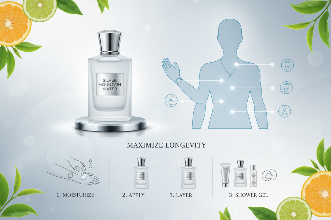 How to Apply Silver Mountain Water: Expert Tips for Maximum Longevity - AL-KHALID PERFUMES