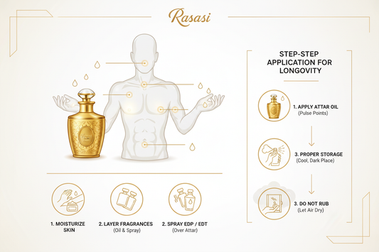 How to Make Rasasi Perfumes Last Longer: Expert Application Tips & Tricks - AL-KHALID PERFUMES