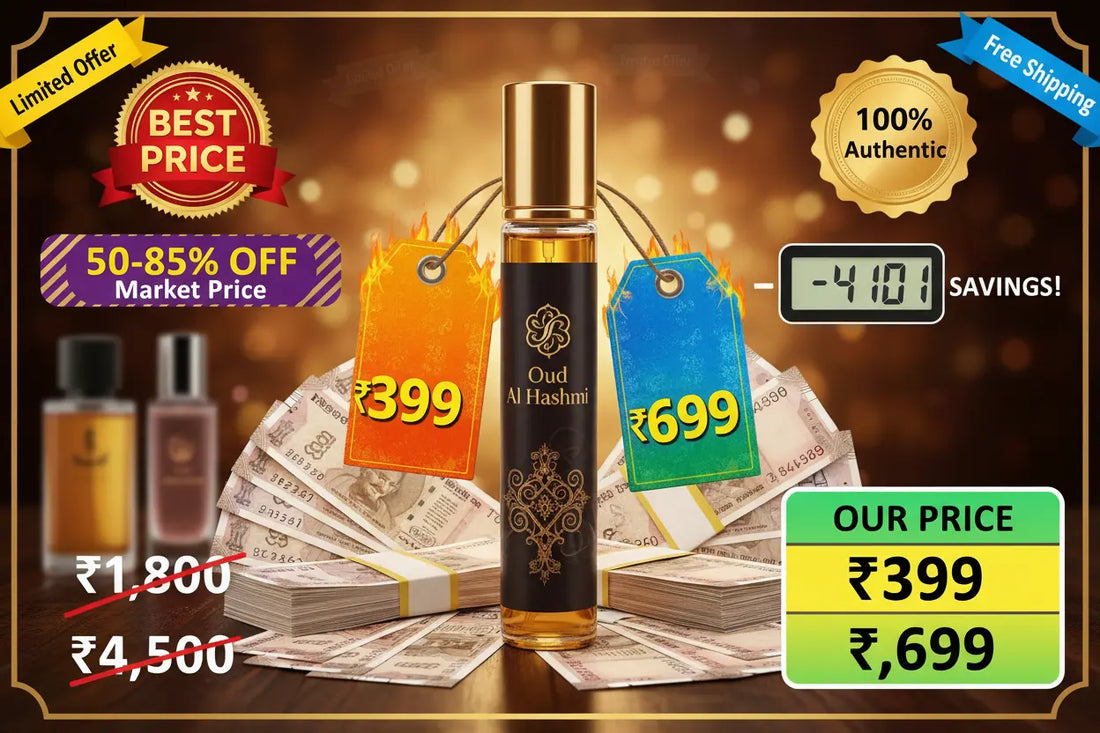 Oud Al Hashmi Price: ₹399 for 6ml, ₹699 for 12ml - Best Deal in India (2025) - AL-KHALID PERFUMES