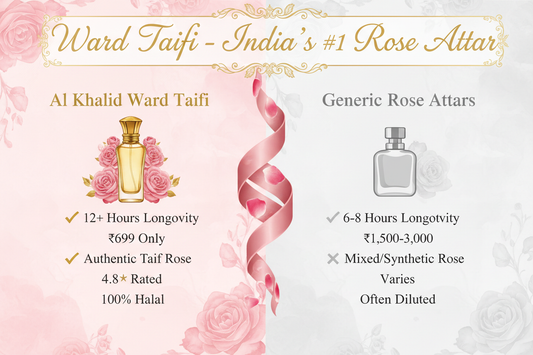 Ward Taifi Attar Review: Best Floral Perfume for Women 2026 - AL-KHALID PERFUMES