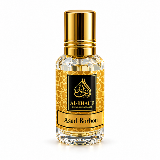 Lattafa Asad Bourbon Inspired Attar for Men | Long-Lasting Perfume Oil