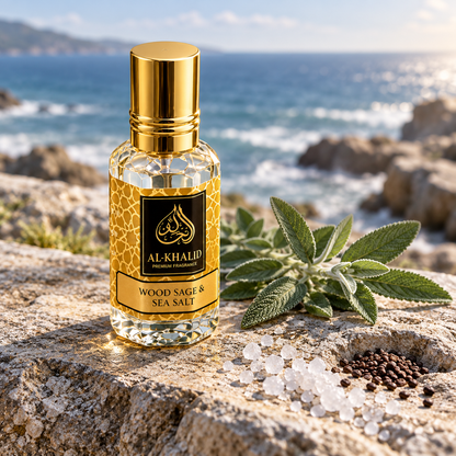 Jo Malone Wood Sage & Sea Salt Inspired Attar | Perfume Oil - AL-KHALID PERFUMES