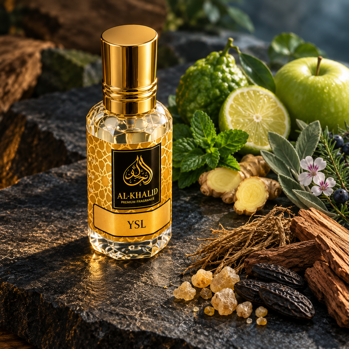 Yves Saint Laurent Y Inspired Attar for Men | Long-Lasting Perfume Oil - AL-KHALID PERFUMES