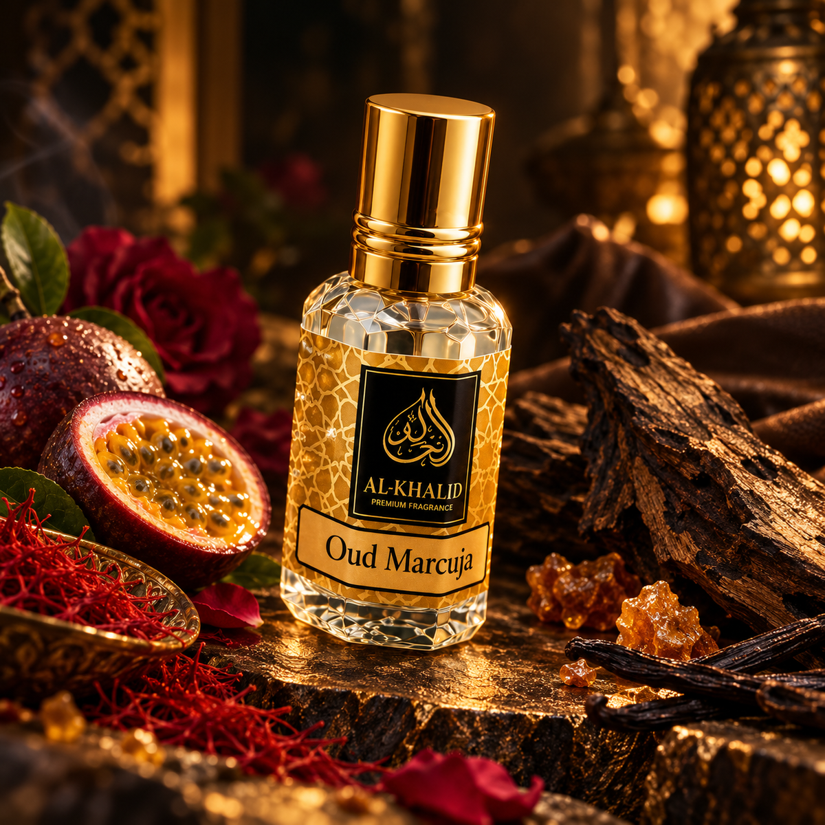 Maison Crivelli Oud Maracuja Inspired Attar | Long-Lasting Perfume Oil