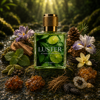 LUSTER Women's Perfume – Warm Oud & Vanilla Oriental Fragrance | AL-KHALID