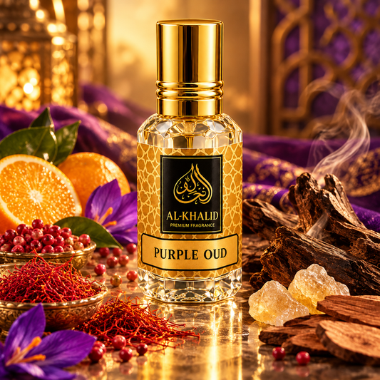 Purple Oud Inspired Attar | Long-Lasting Perfume Oil