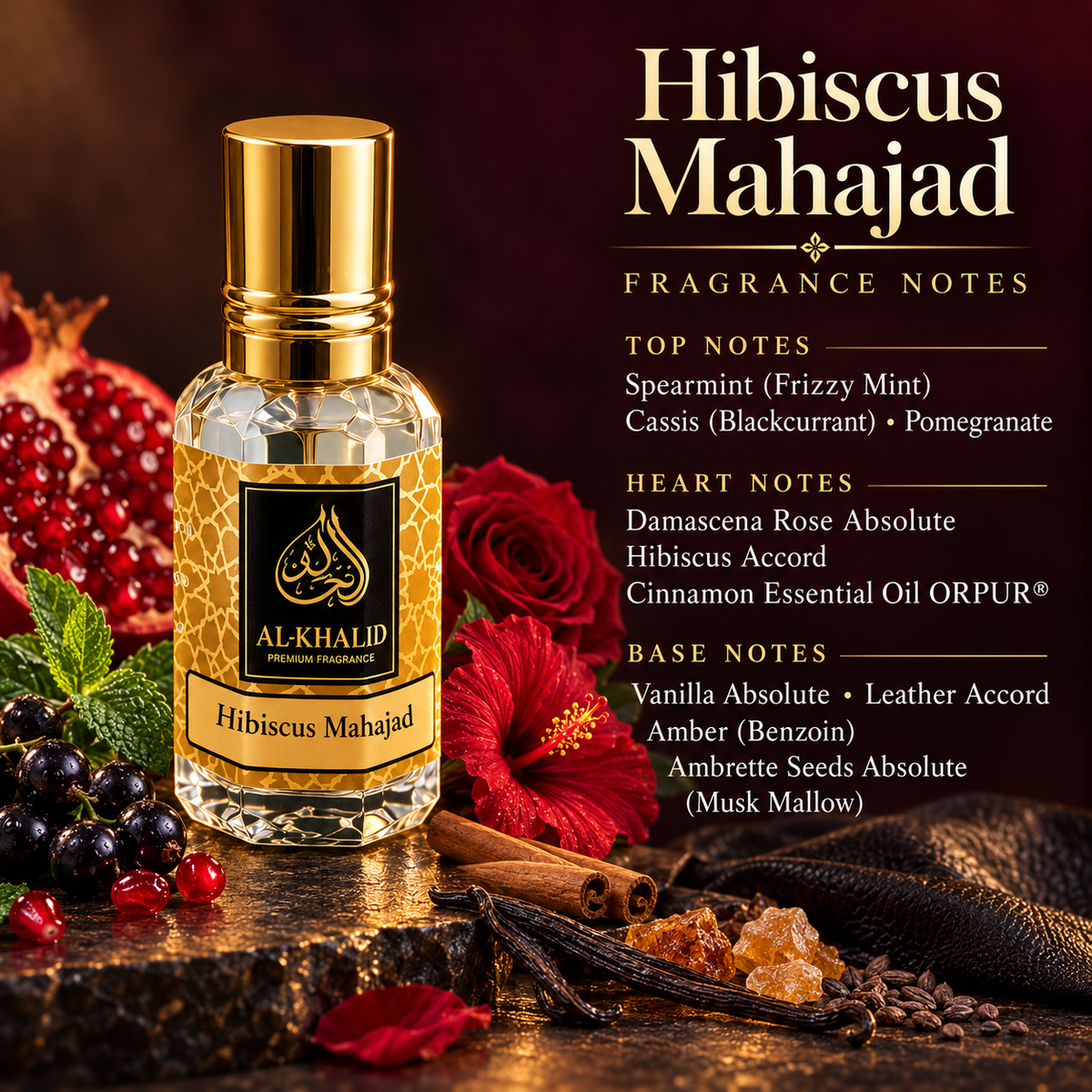 Maison Crivelli Hibiscus Mahajad Inspired Attar | Perfume Oil