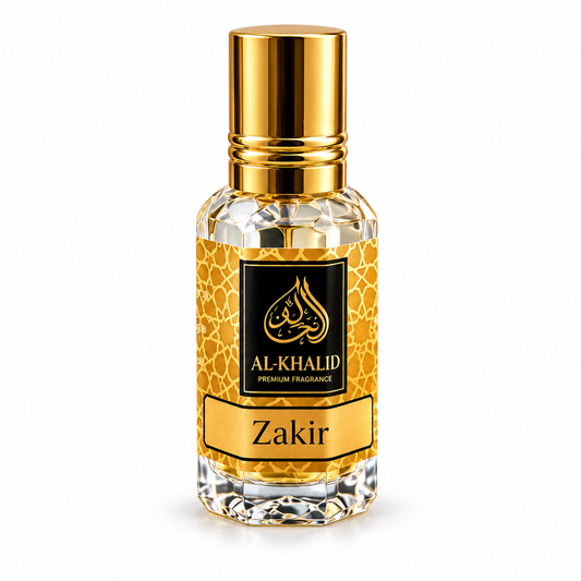 Zakir Attar | Classic Arabian Musk Perfume Oil for Men & Women - AL-KHALID PERFUMES