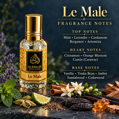 Jean Paul Gaultier Le Male Inspired Attar for Men | Perfume Oil